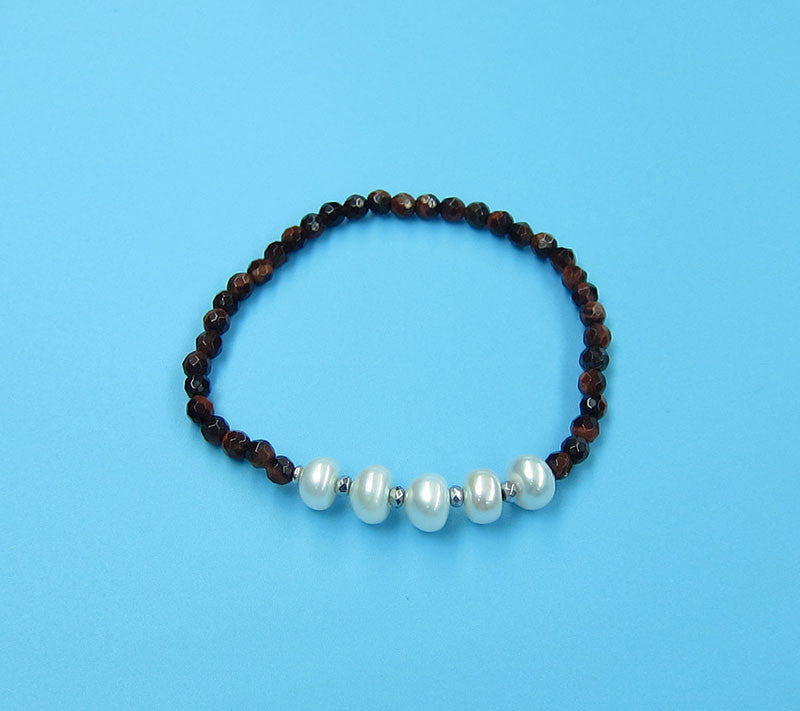 Sterling Silver Freshwater Pearl Bracelet - Wing Wo Hing Jewelry Group - Pearl Jewelry Manufacturer