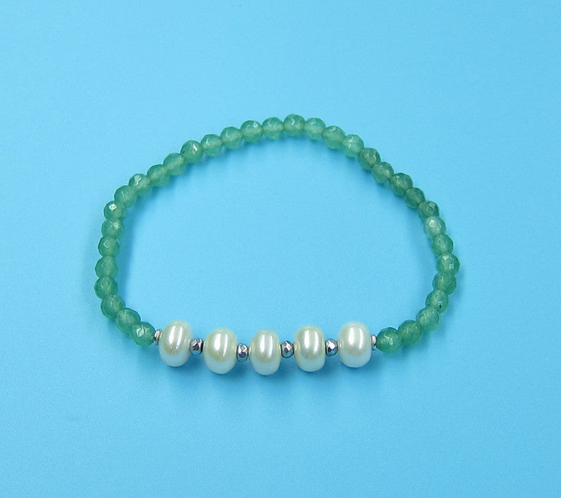 Sterling Silver Freshwater Pearl Bracelet - Wing Wo Hing Jewelry Group - Pearl Jewelry Manufacturer