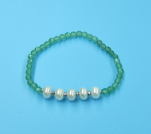 Sterling Silver Freshwater Pearl Bracelet