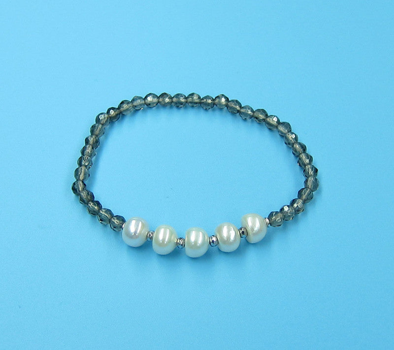 Sterling Silver Freshwater Pearl Bracelet - Wing Wo Hing Jewelry Group - Pearl Jewelry Manufacturer