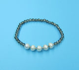 Sterling Silver Freshwater Pearl Bracelet - Wing Wo Hing Jewelry Group - Pearl Jewelry Manufacturer