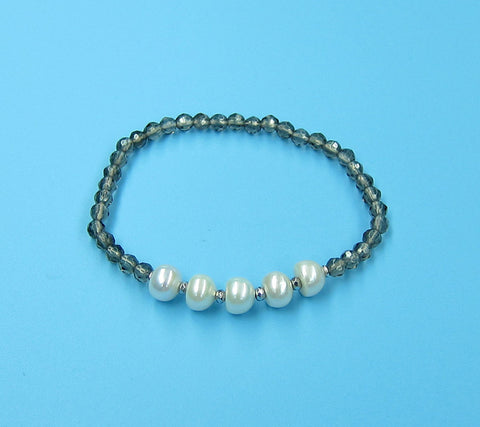 Sterling Silver Freshwater Pearl Bracelet