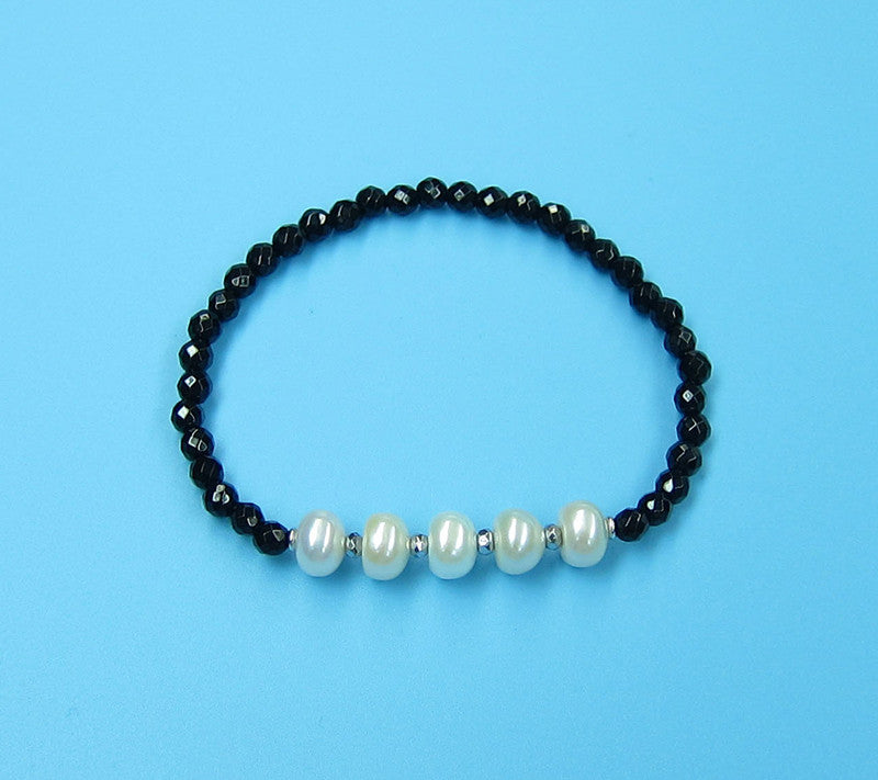 Sterling Silver Freshwater Pearl Bracelet - Wing Wo Hing Jewelry Group - Pearl Jewelry Manufacturer