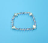 Sterling Silver Freshwater Pearl Bracelet - Wing Wo Hing Jewelry Group - Pearl Jewelry Manufacturer