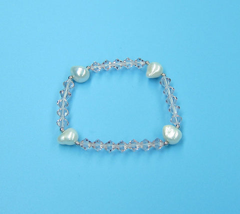 Sterling Silver Freshwater Pearl Bracelet