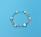 Sterling Silver Freshwater Pearl Bracelet - Wing Wo Hing Jewelry Group - Pearl Jewelry Manufacturer