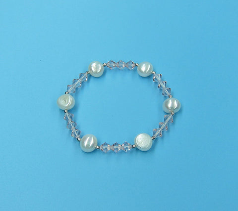 Sterling Silver Freshwater Pearl Bracelet