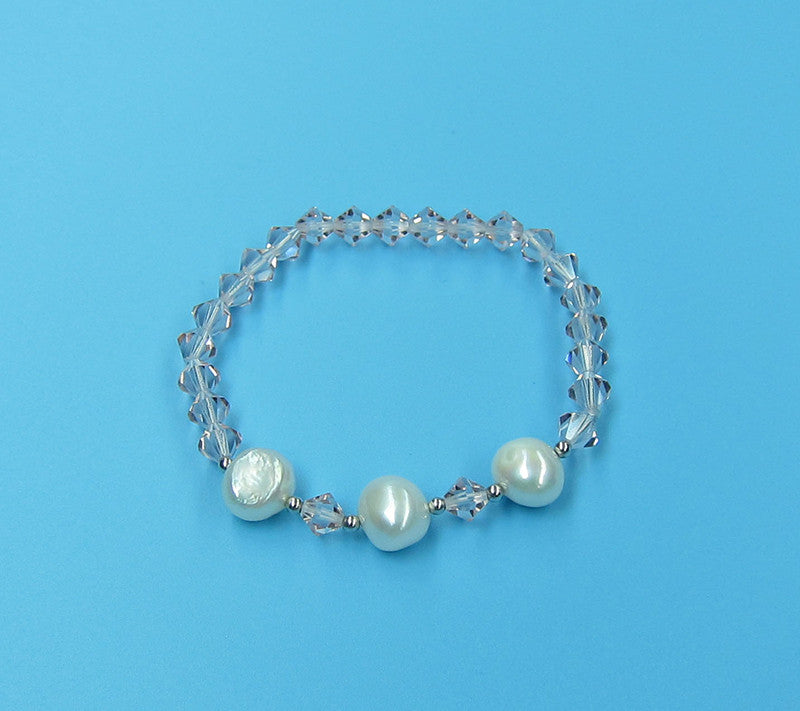 Sterling Silver Freshwater Pearl Bracelet - Wing Wo Hing Jewelry Group - Pearl Jewelry Manufacturer