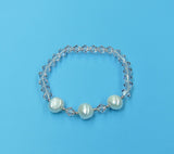Sterling Silver Freshwater Pearl Bracelet - Wing Wo Hing Jewelry Group - Pearl Jewelry Manufacturer