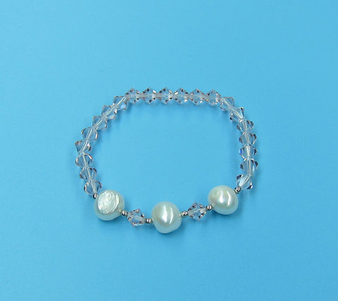 Sterling Silver Freshwater Pearl Bracelet