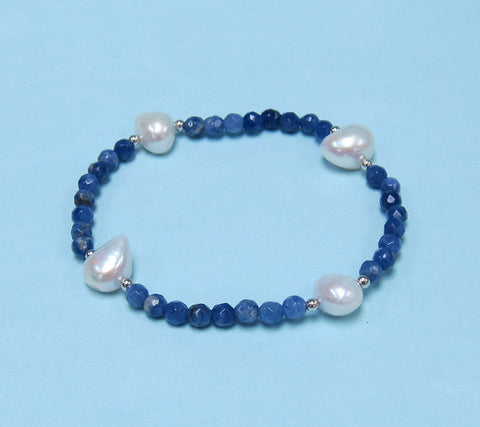 Sterling Silver Freshwater Pearl Bracelet