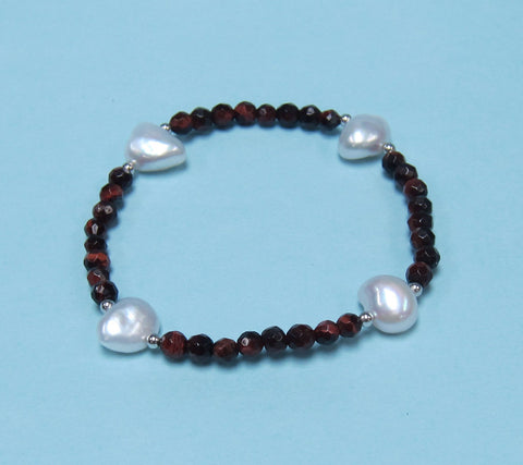 Sterling Silver Freshwater Pearl Bracelet