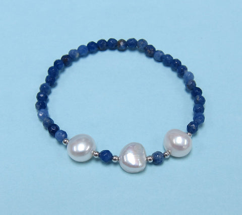 Sterling Silver Freshwater Pearl Bracelet