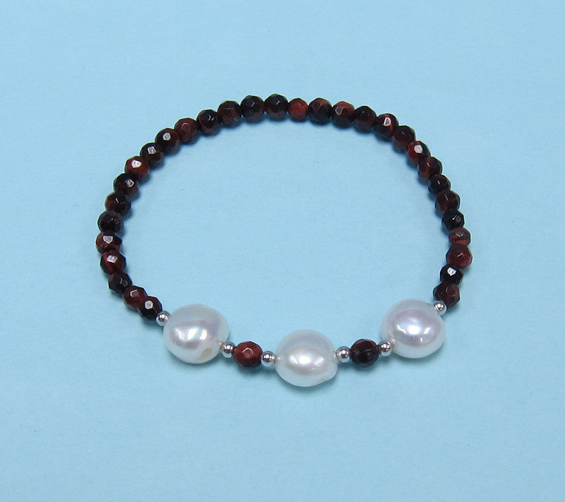 Sterling Silver Freshwater Pearl Bracelet - Wing Wo Hing Jewelry Group - Pearl Jewelry Manufacturer