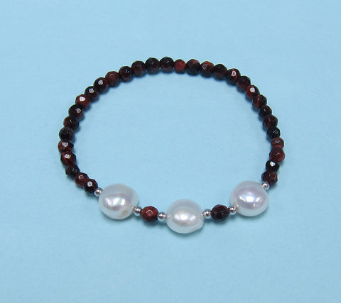 Sterling Silver Freshwater Pearl Bracelet