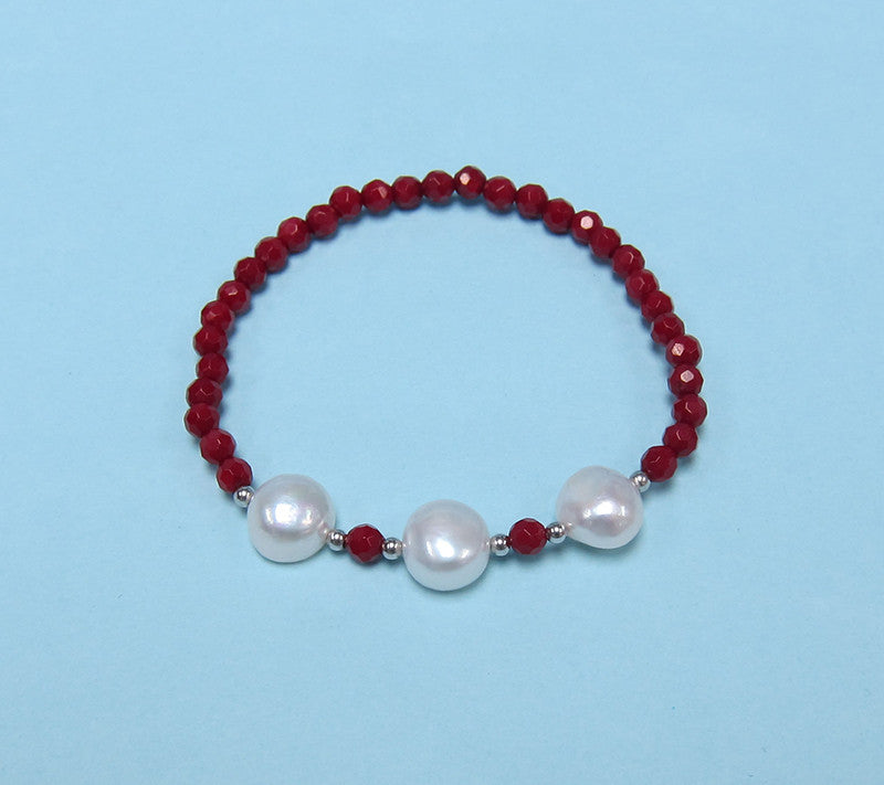 Sterling Silver Freshwater Pearl Bracelet - Wing Wo Hing Jewelry Group - Pearl Jewelry Manufacturer
