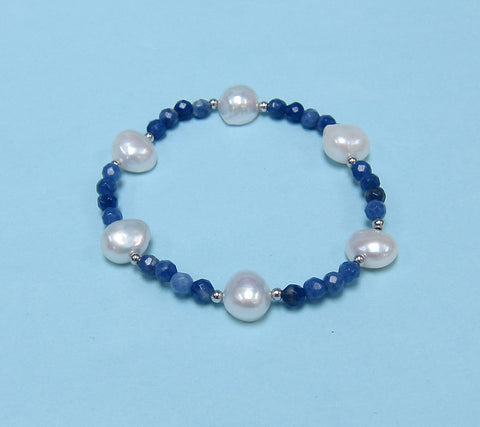 Sterling Silver Freshwater Pearl Bracelet