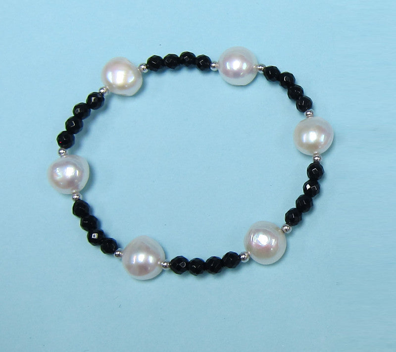 Sterling Silver Freshwater Pearl Bracelet - Wing Wo Hing Jewelry Group - Pearl Jewelry Manufacturer
