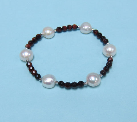 Sterling Silver Freshwater Pearl Bracelet