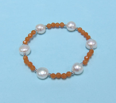 Sterling Silver Freshwater Pearl Bracelet