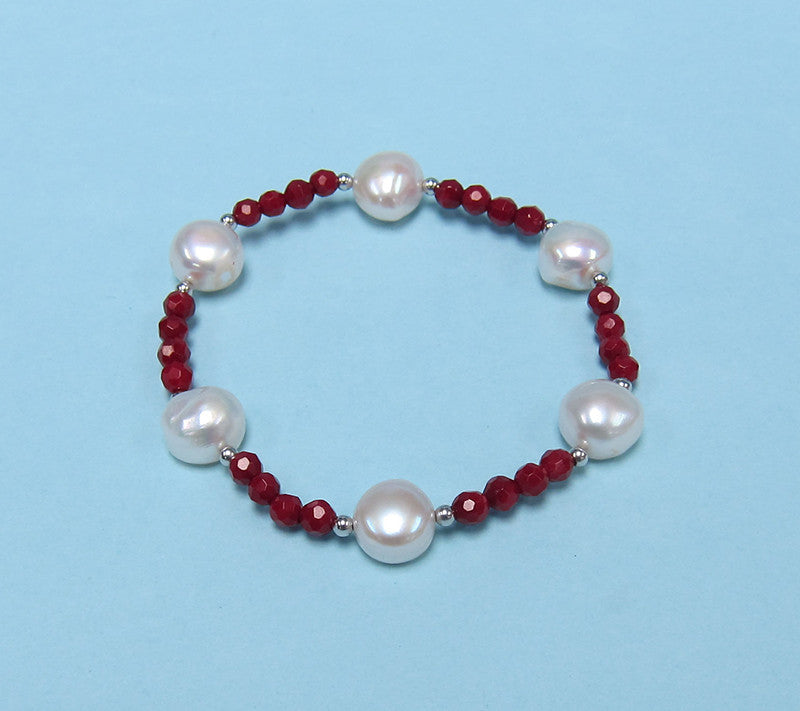 Sterling Silver Freshwater Pearl Bracelet - Wing Wo Hing Jewelry Group - Pearl Jewelry Manufacturer