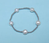 Sterling Silver Freshwater Pearl Bracelet - Wing Wo Hing Jewelry Group - Pearl Jewelry Manufacturer