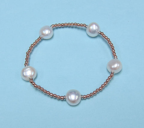Sterling Silver Freshwater Pearl Bracelet