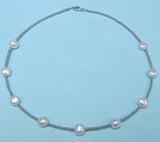 Sterling Silver Freshwater Pearl Necklace - Wing Wo Hing Jewelry Group - Pearl Jewelry Manufacturer