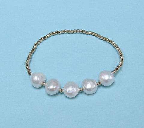 Sterling Silver Freshwater Pearl Bracelet