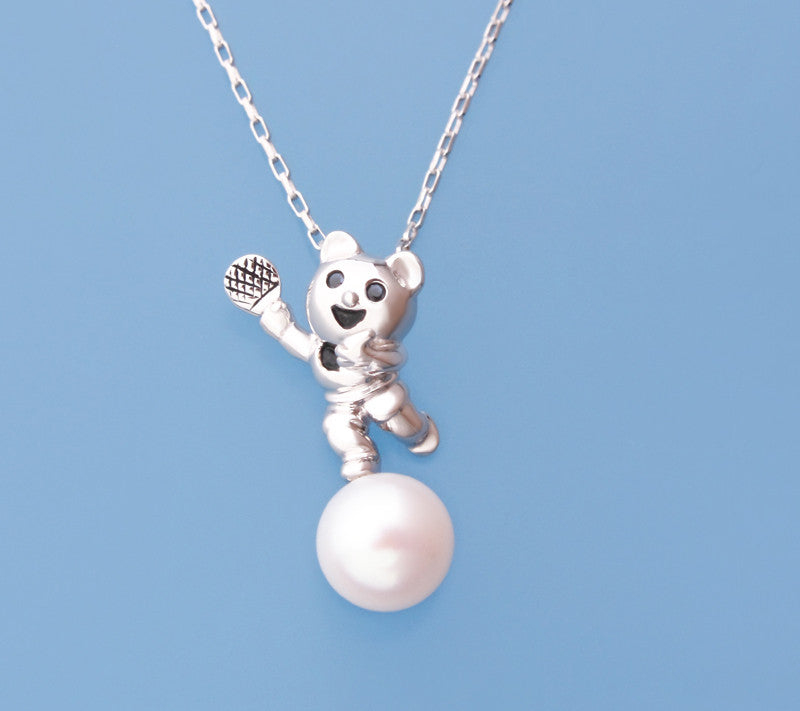 Sterling Silver Freshwater Pearl Pendant - Wing Wo Hing Jewelry Group - Pearl Jewelry Manufacturer