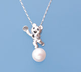 Sterling Silver Freshwater Pearl Pendant - Wing Wo Hing Jewelry Group - Pearl Jewelry Manufacturer