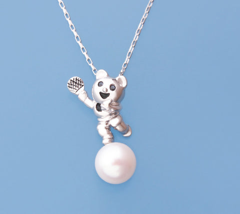 Sterling Silver Freshwater Pearl Pendant