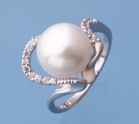 Sterling Silver Freshwater Pearl Ring