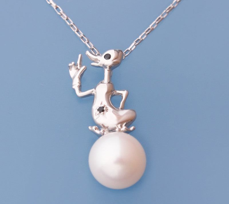 Sterling Silver Freshwater Pearl Pendant - Wing Wo Hing Jewelry Group - Pearl Jewelry Manufacturer