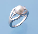 Sterling Silver Freshwater Pearl Ring - Wing Wo Hing Jewelry Group - Pearl Jewelry Manufacturer