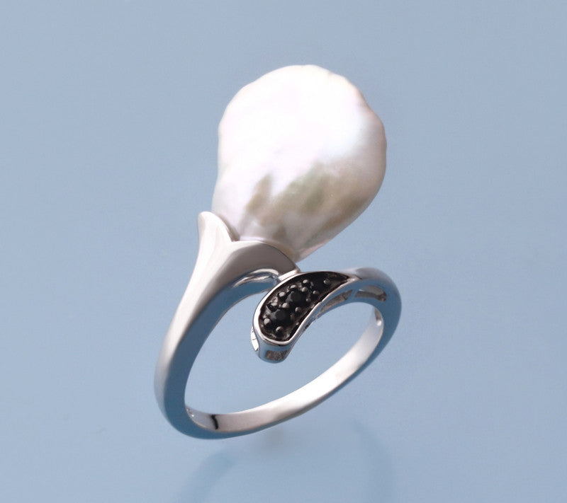 Sterling Silver Freshwater Pearl Ring - Wing Wo Hing Jewelry Group - Pearl Jewelry Manufacturer