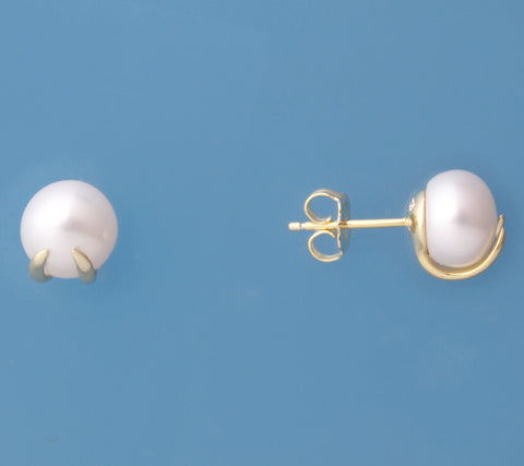 Sterling Silver Freshwater Pearl Earrings