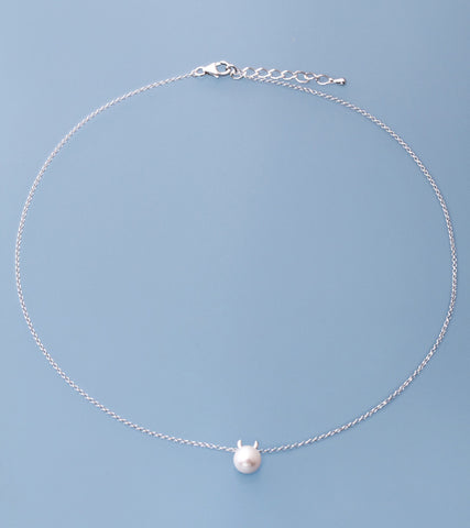 Sterling Silver Freshwater Pearl Necklace