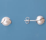 Sterling Silver Freshwater Pearl Earrings - Wing Wo Hing Jewelry Group - Pearl Jewelry Manufacturer