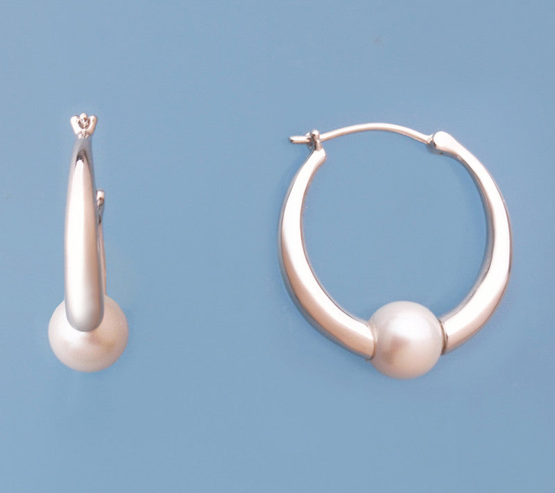 Sterling Silver Freshwater Pearl Earrings - Wing Wo Hing Jewelry Group - Pearl Jewelry Manufacturer