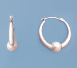 Sterling Silver Freshwater Pearl Earrings - Wing Wo Hing Jewelry Group - Pearl Jewelry Manufacturer