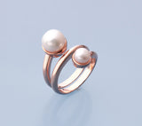Sterling Silver Freshwater Pearl Ring - Wing Wo Hing Jewelry Group - Pearl Jewelry Manufacturer