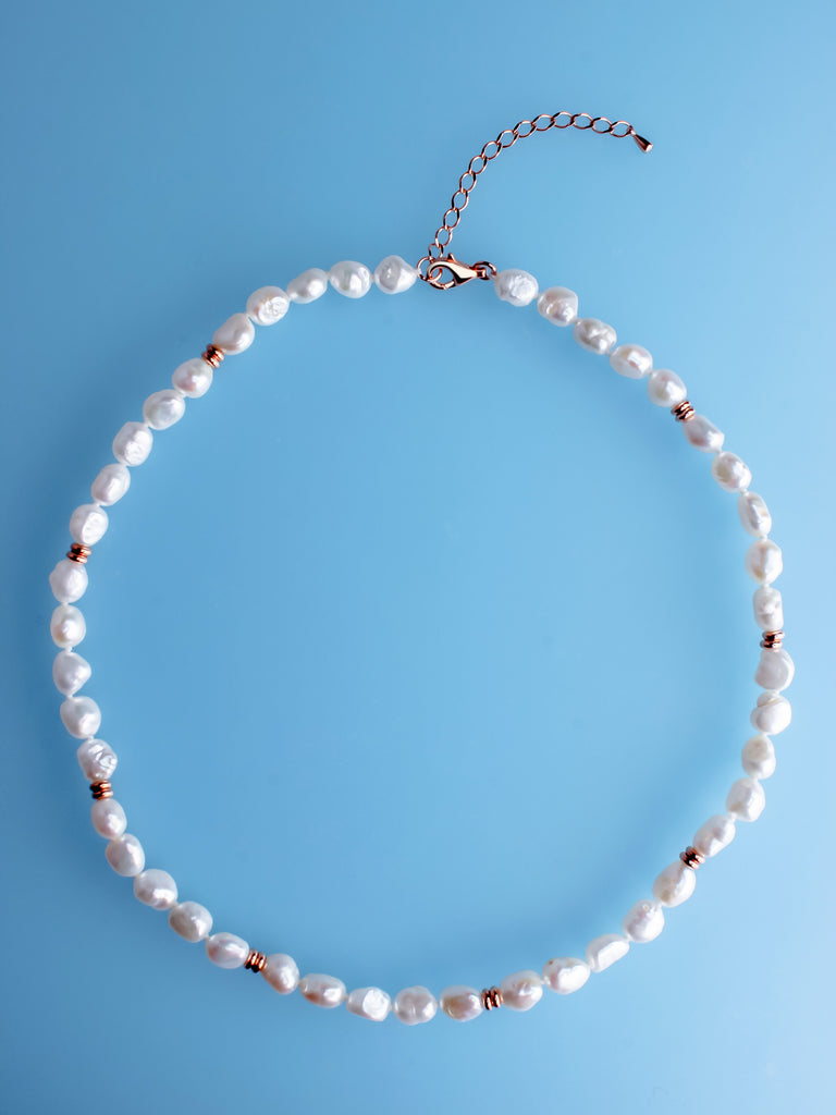 baroque freshwater pearl necklace