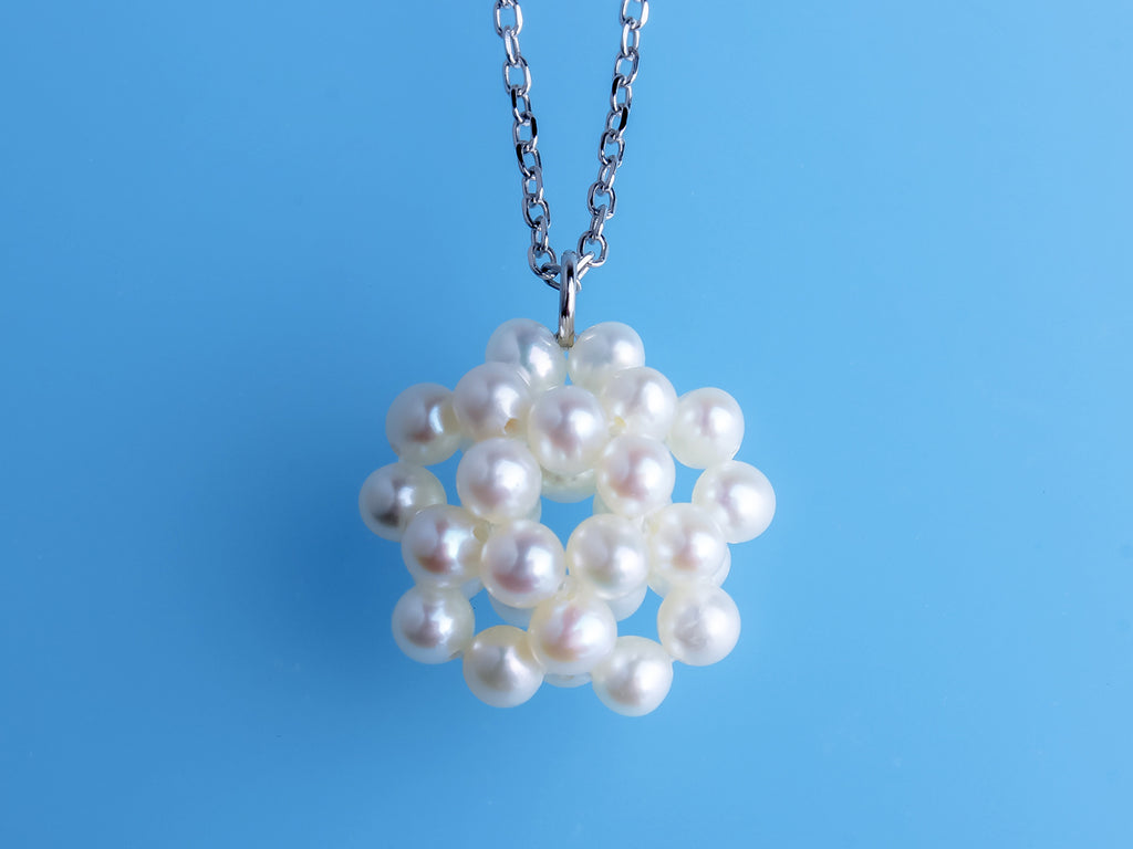 Weave Pearl Pendant