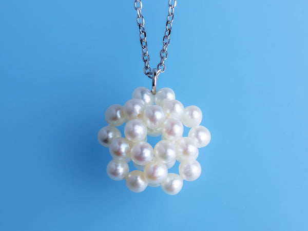 Weave Pearl Pendant