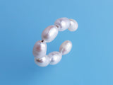 Pearl ear cuff earrings earcuff ear bone freshwater pearl jewelry clip on earrings