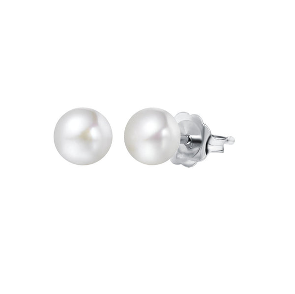 Gold 6-7mm Freshwater Pearl Stud - Wing Wo Hing Jewelry Group - Pearl Jewelry Manufacturer - 1