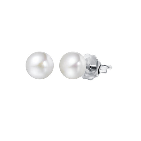 Gold 6-7mm Freshwater Pearl Stud